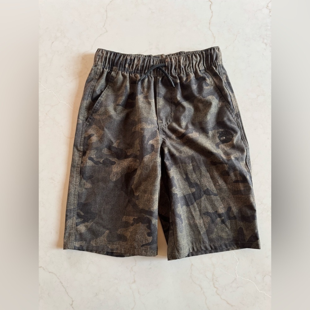 Boys Timberland Camo Shorts - Size M 10-12